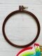 Фото п'яльця Хелло діаметр 19 см., колір коричневий