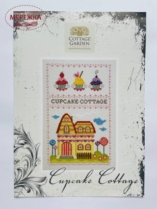 Фото Схема для вишивання Cottage Garden Samplings Cupcake Cottage