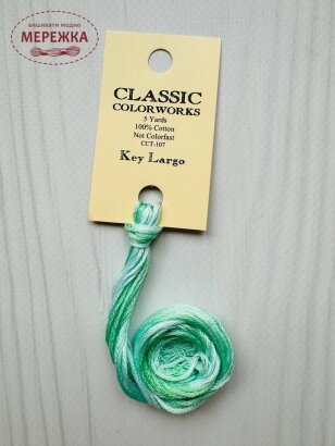 Фото Муліне ручного фарбування Classic Colorworks Key Largo CCT-107