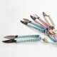 Ножиці-кусачки Cohana для ниток Shozaburo з шовковою тасьмою Iga Blue зображення
