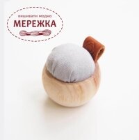 Голківниця Cohana Кипарисова подушечка, 3,3 см. Grey фото
