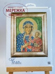 Фото набір для вишивання хрестиком Тея Гувернер Ченстоховська Богородиця 469