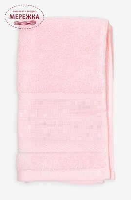 Фото DMC рушник махровий, 30*50см., рожевий CL084A-04