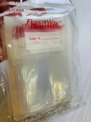 Пакети для зберігання муліне + кільце Floss-A-Way FL-36 фото